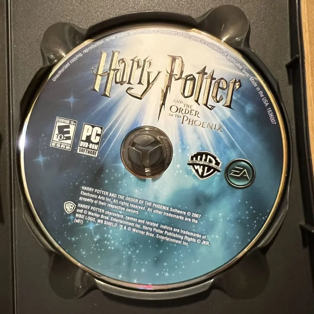 Harry Potter and the Order of the Phoenix PC- NO‎ Manual.